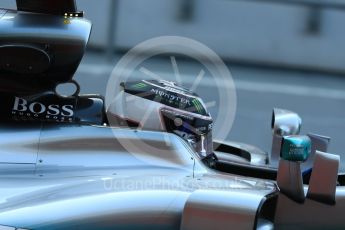 World © Octane Photographic Ltd. Formula 1 - Winter Test 2. Valtteri Bottas - Mercedes AMG Petronas F1 W08 EQ Energy+. Circuit de Barcelona-Catalunya. Friday 10th March 2017. Digital Ref: 1787LB1D6761