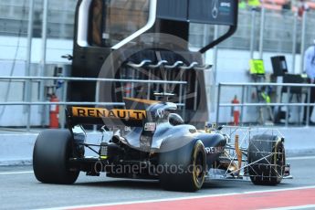 World © Octane Photographic Ltd. Formula 1 - Winter Test 2. Nico Hulkenberg - Renault Sport F1 Team R.S.17. Circuit de Barcelona-Catalunya. Friday 10th March 2017. Digital Ref: 1787LB1D6788