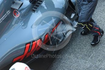 World © Octane Photographic Ltd. Formula 1 - Winter Test 2. Romain Grosjean - Haas F1 Team VF-17. Circuit de Barcelona-Catalunya. Friday 10th March 2017. Digital Ref: 1787LB1D6979
