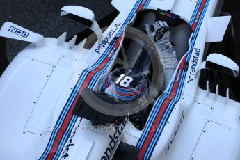 World © Octane Photographic Ltd. Formula 1 - Winter Test 2. Lance Stroll - Williams Martini Racing FW40. Circuit de Barcelona-Catalunya. Friday 10th March 2017. Digital Ref: 1787LB1D7055