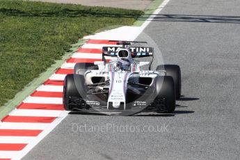 World © Octane Photographic Ltd. Formula 1 - Winter Test 2. Lance Stroll - Williams Martini Racing FW40. Circuit de Barcelona-Catalunya. Friday 10th March 2017. Digital Ref: 1787LB1D7183