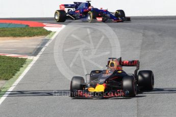 World © Octane Photographic Ltd. Formula 1 - Winter Test 2. Max Verstappen - Red Bull Racing RB13. Circuit de Barcelona-Catalunya. Friday 10th March 2017. Digital Ref: 1787LB1D7194