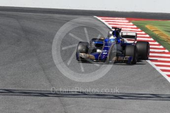 World © Octane Photographic Ltd. Formula 1 - Winter Test 2. Marcus Ericsson – Sauber F1 Team C36. Circuit de Barcelona-Catalunya. Friday 10th March 2017. Digital Ref: 1787LB1D7237