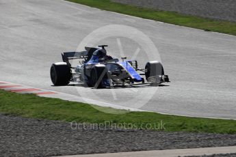 World © Octane Photographic Ltd. Formula 1 - Winter Test 2. Pascal Wehrlein – Sauber F1 Team C36. Circuit de Barcelona-Catalunya. Friday 10th March 2017. Digital Ref:1787LB1D7543