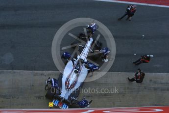 World © Octane Photographic Ltd. Formula 1 - Winter Test 2. Lance Stroll - Williams Martini Racing FW40. Circuit de Barcelona-Catalunya. Friday 10th March 2017. Digital Ref: 1787LB5D0086