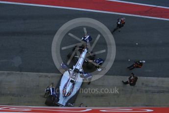 World © Octane Photographic Ltd. Formula 1 - Winter Test 2. Lance Stroll - Williams Martini Racing FW40. Circuit de Barcelona-Catalunya. Friday 10th March 2017. Digital Ref: 1787LB5D0088