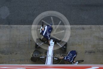World © Octane Photographic Ltd. Formula 1 - Winter Test 2. Lance Stroll - Williams Martini Racing FW40. Circuit de Barcelona-Catalunya. Friday 10th March 2017. Digital Ref: 1787LB5D0092