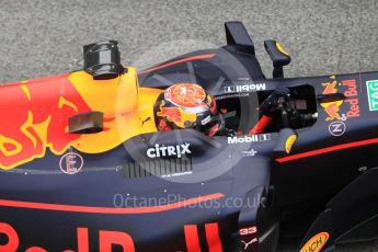 World © Octane Photographic Ltd. Formula 1 - Winter Test 1. Max Verstappen - Red Bull Racing RB13. Circuit de Barcelona-Catalunya. Tuesday 28th February2017. Digital Ref :1781CB1D3627