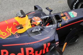 World © Octane Photographic Ltd. Formula 1 - Winter Test 1. Max Verstappen - Red Bull Racing RB13. Circuit de Barcelona-Catalunya. Tuesday 28th February2017. Digital Ref :1781CB1D3630