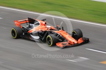 World © Octane Photographic Ltd. Formula 1 - Winter Test 1. Stoffel Vandoorne - McLaren Honda MCL32. Circuit de Barcelona-Catalunya. Tuesday 28th February2017. Digital Ref :1781CB1D3650