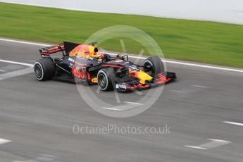 World © Octane Photographic Ltd. Formula 1 - Winter Test 1. Max Verstappen - Red Bull Racing RB13. Circuit de Barcelona-Catalunya. Tuesday 28th February2017. Digital Ref :1781CB1D3654