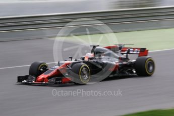 World © Octane Photographic Ltd. Formula 1 - Winter Test 1. Kevin Magnussen - Haas F1 Team VF-17. Circuit de Barcelona-Catalunya. Tuesday 28th February2017. Digital Ref :1781CB1D3963