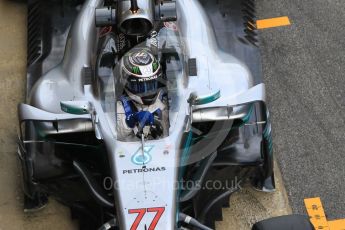 World © Octane Photographic Ltd. Formula 1 - Winter Test 1. Valtteri Bottas - Mercedes AMG Petronas F1 W08 EQ Energy+. Circuit de Barcelona-Catalunya. Tuesday 28th February2017. Digital Ref :1781CB1D4068