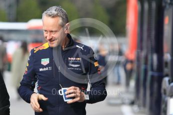 World © Octane Photographic Ltd. Formula 1 - Winter Test 1. Jonathan Wheatley - Red Bull RacingTeam Manager. Circuit de Barcelona-Catalunya. Tuesday 28th February2017. Digital Ref :1781CB1D4102