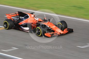 World © Octane Photographic Ltd. Formula 1 - Winter Test 1. Stoffel Vandoorne - McLaren Honda MCL32. Circuit de Barcelona-Catalunya. Tuesday 28th February 2017. Digital Ref :1781CB1D4103