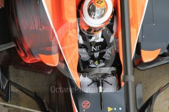 World © Octane Photographic Ltd. Formula 1 - Winter Test 1. Stoffel Vandoorne - McLaren Honda MCL32. Circuit de Barcelona-Catalunya. Tuesday 28th February 2017. Digital Ref :1781CB1D4135
