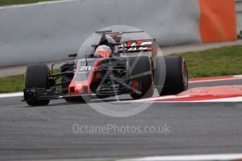 World © Octane Photographic Ltd. Formula 1 - Winter Test 1. Kevin Magnussen - Haas F1 Team VF-17. Circuit de Barcelona-Catalunya. Tuesday 28th February2017. Digital Ref :1781CB1D7024