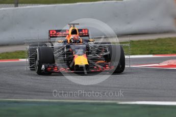 World © Octane Photographic Ltd. Formula 1 - Winter Test 1. Max Verstappen - Red Bull Racing RB13. Circuit de Barcelona-Catalunya. Tuesday 28th February2017. Digital Ref :1781CB1D7134