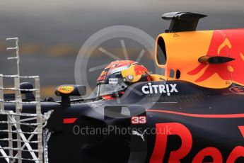 World © Octane Photographic Ltd. Formula 1 - Winter Test 1. Max Verstappen - Red Bull Racing RB13. Circuit de Barcelona-Catalunya. Tuesday 28th February2017. Digital Ref :1781CB1D7156