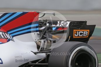 World © Octane Photographic Ltd. Formula 1 - Winter Test 1. Lance Stroll - Williams Martini Racing FW40. Circuit de Barcelona-Catalunya. Tuesday 28th February2017. Digital Ref :1781CB1D7271