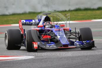 World © Octane Photographic Ltd. Formula 1 - Winter Test 1. Daniil Kvyat - Scuderia Toro Rosso STR12. Circuit de Barcelona-Catalunya. Tuesday 28th February2017. Digital Ref :1781CB1D7365