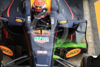 World © Octane Photographic Ltd. Formula 1 - Winter Test 1. Max Verstappen - Red Bull Racing RB13. Circuit de Barcelona-Catalunya. Tuesday 28th February2017. Digital Ref :1781CB1D7429