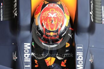 World © Octane Photographic Ltd. Formula 1 - Winter Test 1. Max Verstappen - Red Bull Racing RB13. Circuit de Barcelona-Catalunya. Tuesday 28th February2017. Digital Ref :1781CB1D7456