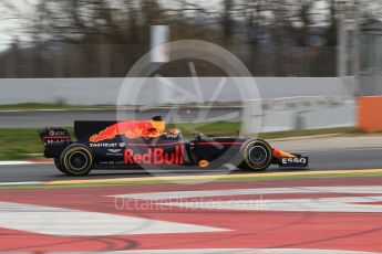 World © Octane Photographic Ltd. Formula 1 - Winter Test 1. Max Verstappen - Red Bull Racing RB13. Circuit de Barcelona-Catalunya. Tuesday 28th February2017. Digital Ref : 1781CB1D7582