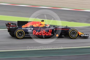 World © Octane Photographic Ltd. Formula 1 - Winter Test 1. Max Verstappen - Red Bull Racing RB13. Circuit de Barcelona-Catalunya. Tuesday 28th February2017. Digital Ref : 1781CB1D7613