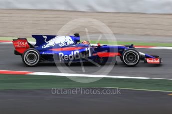 World © Octane Photographic Ltd. Formula 1 - Winter Test 1. Daniil Kvyat - Scuderia Toro Rosso STR12. Circuit de Barcelona-Catalunya. Tuesday 28th February2017. Digital Ref : 1781CB1D7636