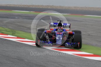 World © Octane Photographic Ltd. Formula 1 - Winter Test 1. Daniil Kvyat - Scuderia Toro Rosso STR12. Circuit de Barcelona-Catalunya. Tuesday 28th February2017. Digital Ref : 1781CB1D7680