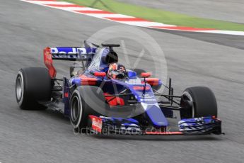 World © Octane Photographic Ltd. Formula 1 - Winter Test 1. Daniil Kvyat - Scuderia Toro Rosso STR12. Circuit de Barcelona-Catalunya. Tuesday 28th February2017. Digital Ref : 1781CB1D7687