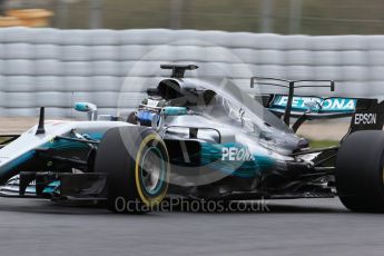 World © Octane Photographic Ltd. Formula 1 - Winter Test 1. Valtteri Bottas - Mercedes AMG Petronas F1 W08 EQ Energy+. Circuit de Barcelona-Catalunya. Tuesday 28th February2017. Digital Ref :1781CB1D7694