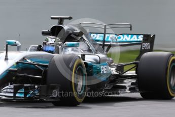 World © Octane Photographic Ltd. Formula 1 - Winter Test 1. Valtteri Bottas - Mercedes AMG Petronas F1 W08 EQ Energy+. Circuit de Barcelona-Catalunya. Tuesday 28th February2017. Digital Ref :1781CB1D7733