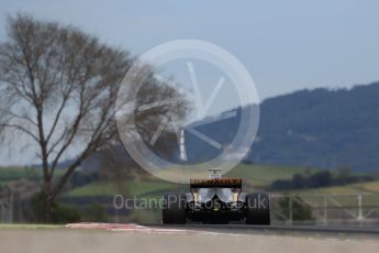 World © Octane Photographic Ltd. Formula 1 - Winter Test 1. Jolyon Palmer - Renault Sport F1 Team R.S.17. Circuit de Barcelona-Catalunya. Tuesday 28th February2017. Digital Ref :1781CB1D7790