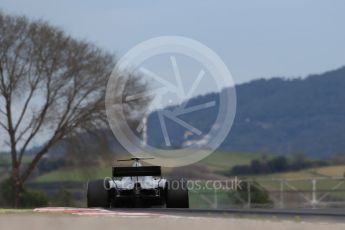 World © Octane Photographic Ltd. Formula 1 - Winter Test 1. Kevin Magnussen - Haas F1 Team VF-17. Circuit de Barcelona-Catalunya. Tuesday 28th February2017. Digital Ref :1781CB1D7797