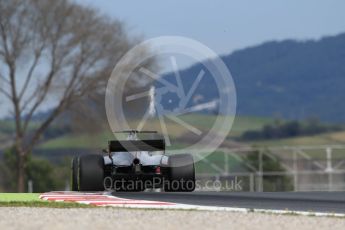 World © Octane Photographic Ltd. Formula 1 - Winter Test 1. Kevin Magnussen - Haas F1 Team VF-17. Circuit de Barcelona-Catalunya. Tuesday 28th February2017. Digital Ref :1781CB1D7821