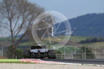 World © Octane Photographic Ltd. Formula 1 - Winter Test 1. Kevin Magnussen - Haas F1 Team VF-17. Circuit de Barcelona-Catalunya. Tuesday 28th February2017. Digital Ref :1781CB1D7823