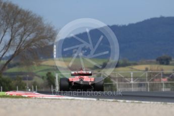 World © Octane Photographic Ltd. Formula 1 - Winter Test 1. Kimi Raikkonen - Scuderia Ferrari SF70H. Circuit de Barcelona-Catalunya. Tuesday 28th February2017. Digital Ref :1781CB1D7843