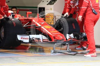 World © Octane Photographic Ltd. Formula 1 - Winter Test 1. Kimi Raikkonen - Scuderia Ferrari SF70H. Circuit de Barcelona-Catalunya. Tuesday 28th February2017. Digital Ref :1781LB1D8687