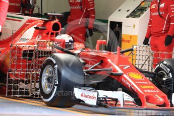 World © Octane Photographic Ltd. Formula 1 - Winter Test 1. Kimi Raikkonen - Scuderia Ferrari SF70H. Circuit de Barcelona-Catalunya. Tuesday 28th February2017. Digital Ref :1781LB1D8696