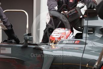 World © Octane Photographic Ltd. Formula 1 - Winter Test 1. Kevin Magnussen - Haas F1 Team VF-17. Circuit de Barcelona-Catalunya. Tuesday 28th February2017. Digital Ref :1781LB1D8792