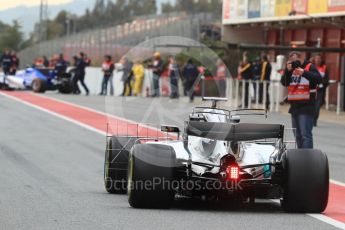 World © Octane Photographic Ltd. Formula 1 - Winter Test 1. Lewis Hamilton - Mercedes AMG Petronas F1 W08 EQ Energy+. Circuit de Barcelona-Catalunya. Tuesday 28th February2017. Digital Ref :1781LB1D8857
