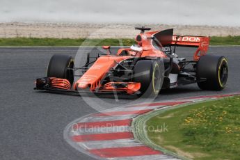 World © Octane Photographic Ltd. Formula 1 - Winter Test 1. Stoffel Vandoorne - McLaren Honda MCL32. Circuit de Barcelona-Catalunya. Tuesday 28th February 2017. Digital Ref : 1781LB1D9012