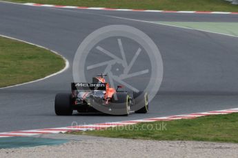 World © Octane Photographic Ltd. Formula 1 - Winter Test 1. Stoffel Vandoorne - McLaren Honda MCL32. Circuit de Barcelona-Catalunya. Tuesday 28th February 2017. Digital Ref :