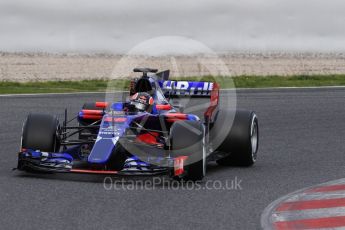 World © Octane Photographic Ltd. Formula 1 - Winter Test 1. Daniil Kvyat - Scuderia Toro Rosso STR12. Circuit de Barcelona-Catalunya. Tuesday 28th February 2017. Digital Ref :