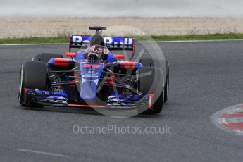 World © Octane Photographic Ltd. Formula 1 - Winter Test 1. Daniil Kvyat - Scuderia Toro Rosso STR12. Circuit de Barcelona-Catalunya. Tuesday 28th February 2017. Digital Ref :