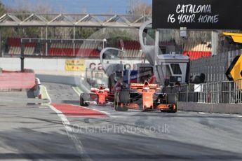 World © Octane Photographic Ltd. Formula 1 - Winter Test 1. Stoffel Vandoorne - McLaren Honda MCL32. Circuit de Barcelona-Catalunya. Tuesday 28th February 2017. Digital Ref :