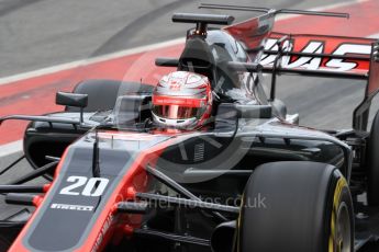 World © Octane Photographic Ltd. Formula 1 - Winter Test 1. Kevin Magnussen - Haas F1 Team VF-17. Circuit de Barcelona-Catalunya. Tuesday 28th February 2017. Digital Ref : 1781LB1D9348