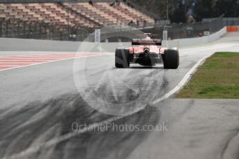 World © Octane Photographic Ltd. Formula 1 - Winter Test 1. Kimi Raikkonen - Scuderia Ferrari SF70H. Circuit de Barcelona-Catalunya. Tuesday 28th February 2017. Digital Ref : 1781LB1D9471